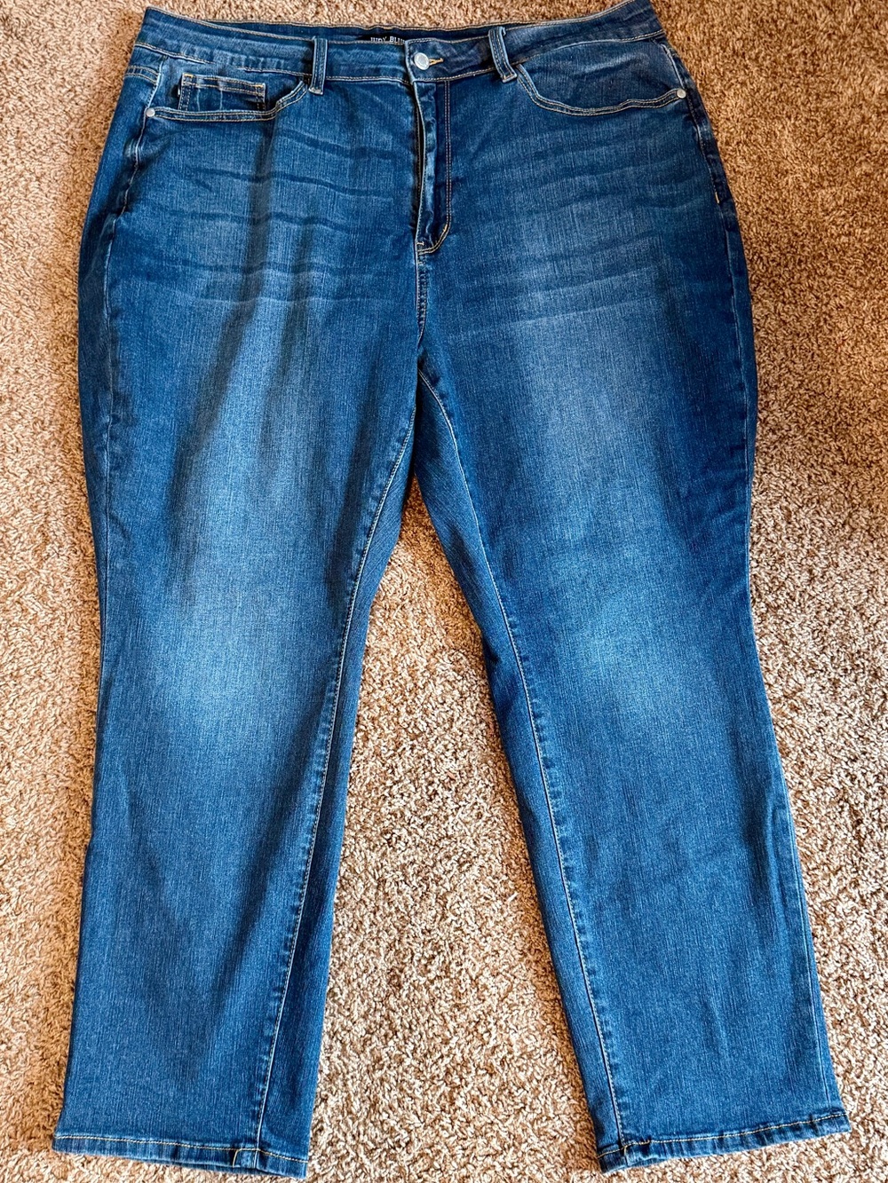 Judy Blue Deep Wash Straight Leg Jeans
